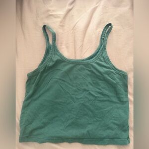 ARQ PLAY CONDITION crop tank fern green medium